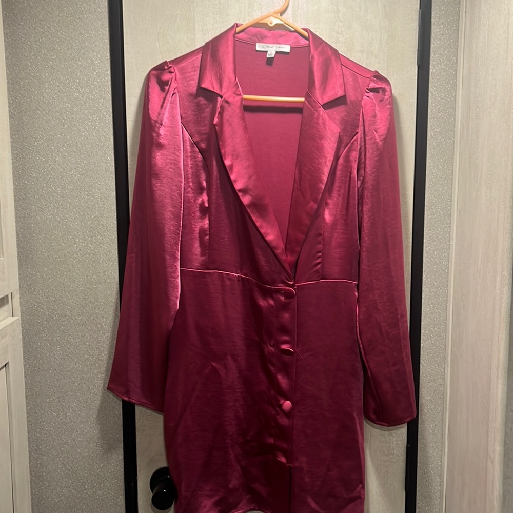 💓💓Hot Pink Date/Wedding Guest Cocktail Dress 💓💓💓 Size Small